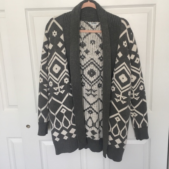 Old Navy Sweaters - Old Navy Thick Knit Open Cardigan — Sz Medium